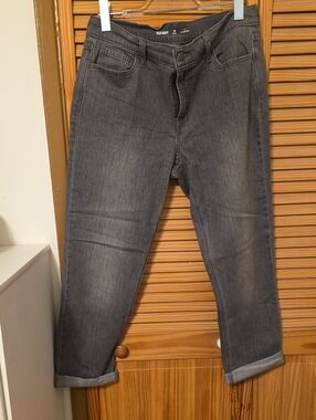Old Navy Women's Dark Gray Boyfriend Jeans